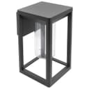 Outdoor Wall Light Lantern Clear Diffuser Rectangular Lantern ZLC376 with LED 4w Warm