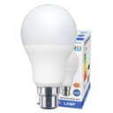 10w 3 Pin Light Bulb LED Cool White 6500k BC3