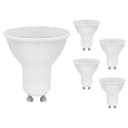 5 PACK 5w GU10 LED Replacement for Halogen Bulb Cool White 6500K