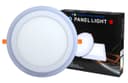 18w Round Recessed LED Ceiling Panel Light Dual Colour Cool White Red Ring 