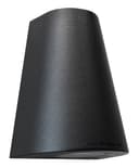 Cone Shape Up Down Outdoor Wall Light Stainless Steel Black Finish ZLC070B 