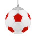 Novelty Football Ceiling Light Shade Pendant Red and White E27