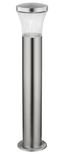 Modern LED Bollard Light Stainless ZLC310K with Warm White 5w E27 Clear Candle