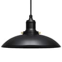 Hanging Ceiling Pendant Lampshade Black Metal 