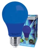 5w LED Blue GLS Light Bulb E27 Edison Screw 