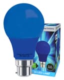 5w LED Blue GLS Light Bulb B22 Bayonet Cap