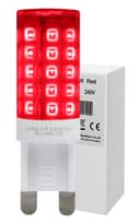 3w G9 LED Bulb Red Replacement For Halogen Capsule Lamp