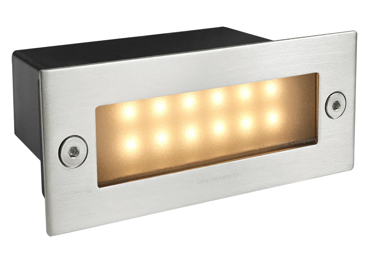 Mini 1.5w LED Warm White Outdoor Recessed Brick Light IP44 ZLC092WW