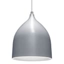 Contemporary Grey Ceiling Pendant Light Shade Fine Metal 