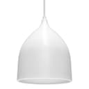 Contemporary Cream Ceiling Pendant Light Shade Fine Metal 
