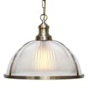 Antique Brass Vintage Pendant Light Industrial Retro Glass Ceiling Light Shade Factory Classic 