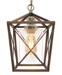 Vintage Antique Brass Lantern Ceiling Pendant Light M0200