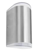 Modern 6W LED Double Outdoor Wall Light Stainless Steel Warm White ZLC320WW