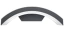 Modern Curved 7W LED Outdoor Wall Light Cool White ZLC339CW