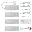  LED Under Cabinet Light 4 PCs 20W 6500K Dimmable with Handwave IR Sensor UC05