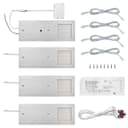 LED Under Cabinet Light 4 PCs 20W 3000K Dimmable with Handwave IR Sensor UC06