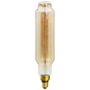 LED Light Bulb Vintage Tubular Spiral Filament Smoked Gold Glass 4W E27