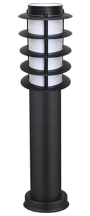 Modern Outdoor Bollard Light Stainless Steel Opaque Diffuser ZLC309BK