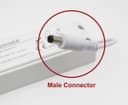 Male Connector LED Driver Replacement Power Supply Unit for LED Panel 48W