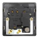 Metal Polish Black Nickel 13A Switched Fused Spur Connection Unit Screwless Plate Finish N422GME