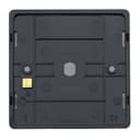 Modern Single Black Nickel Wall Blanking Plate Scewless Finish N401GME