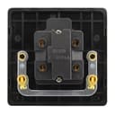 Metal Gloss Brushed Chrome 13A Fused Spur Connection Unit Screwless Plate Finish N416DME