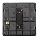 Light Switch 1 Gang 2 Way Gloss Brushed Chrome Wall Switch N302DME