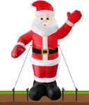 Outdoor Santa Claus Self Inflating with Plug 6ft Father Christmas LED Illuminated