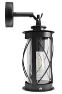 Outdoor Wall Lantern Black Stainless Steel Vintage Garden Lamp IP44 ZLC014