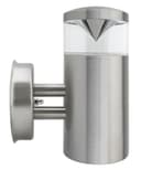 Modern Outdoor Wall Light Clear Diffuser Stainless Steel ZLC073