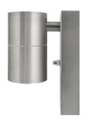 Single Outdoor Wall Light Dusk Till Dawn Sensor Stainless Steel Finish IP65 ZLC088