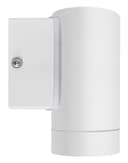 Matt White Single Stainless Steel Outdoor Wall Light ZLC053W