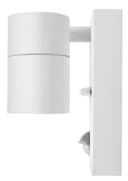 PIR Matt White Stainless Steel Single Outdoor Down Wall Light Movement Sensor ZLC057DSENW