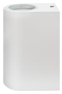 Matt White LED Modern Double Outdoor Wall Light Up/Down Garden Light ZLC055W 