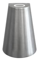 Cone Shape Up Down Outdoor Wall Light Stainless Steel Finish Exterior Double Downlighter ZLC069AB 