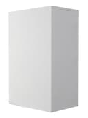Modern Rectangular Up Down Matt White Outdoor Wall Light ZLC062W 