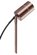 Outdoor Garden Spike Light Adjustable Stainless Steel Copper Finish ZLC306C
