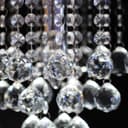 Modern Silver Crystal Droplets Chandelier Ceiling Light Decor Indoor Lamp 