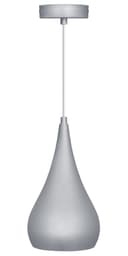 Modern Ceiling Pendant Droplet Light Shade Grey Finish Fine Metal 