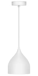 Contemporary Cream Ceiling Pendant Light Shade Fine Metal 