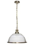 Antique Brass Vintage Pendant Light Industrial Retro Glass Ceiling Light Shade Factory Classic 