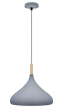 Grey Metal Dome Pendant Ceiling Light Vintage Orient Hanging Shade M0136