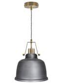 Industrial Vintage Brass Ceiling Pendant Light M0179