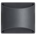 Modern LED Outdoor Wall Light Black Warm White ZLC324WW