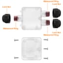 Waterproof IP68 Electrical 3 Way Junction Box CWB3W