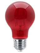 4W LED RED Light Bulb E27 Screw Cap Glass A60