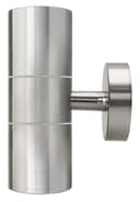 2 X Modern Outdoor Stainless Steel Double Wall Light ZLC03
