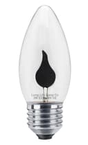 4 x 3w Flicker Flame Candle Light Bulb E27