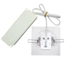 3w Recessed LED Emergency Ceiling Light Square Ultraslim Panel Maintained or Non-Maintained 180 Minutes EML04