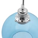 Modern Vintage Blue Glass Globe Ceiling Pendant Lamp M0236